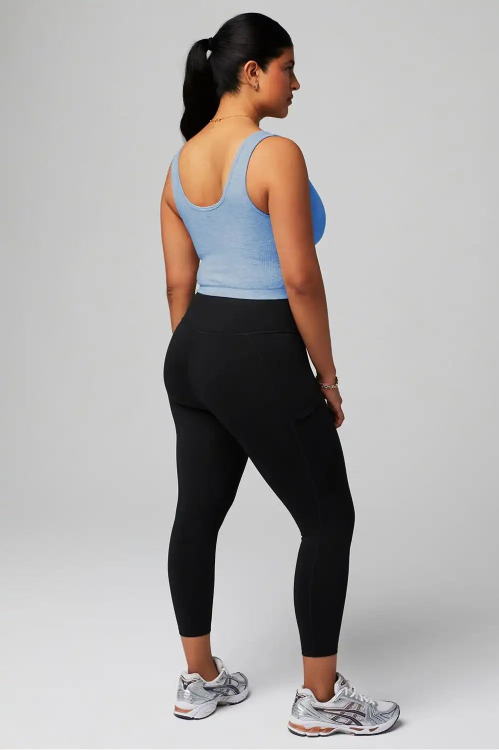 Cloud Seamless V-Neck Crop Tank