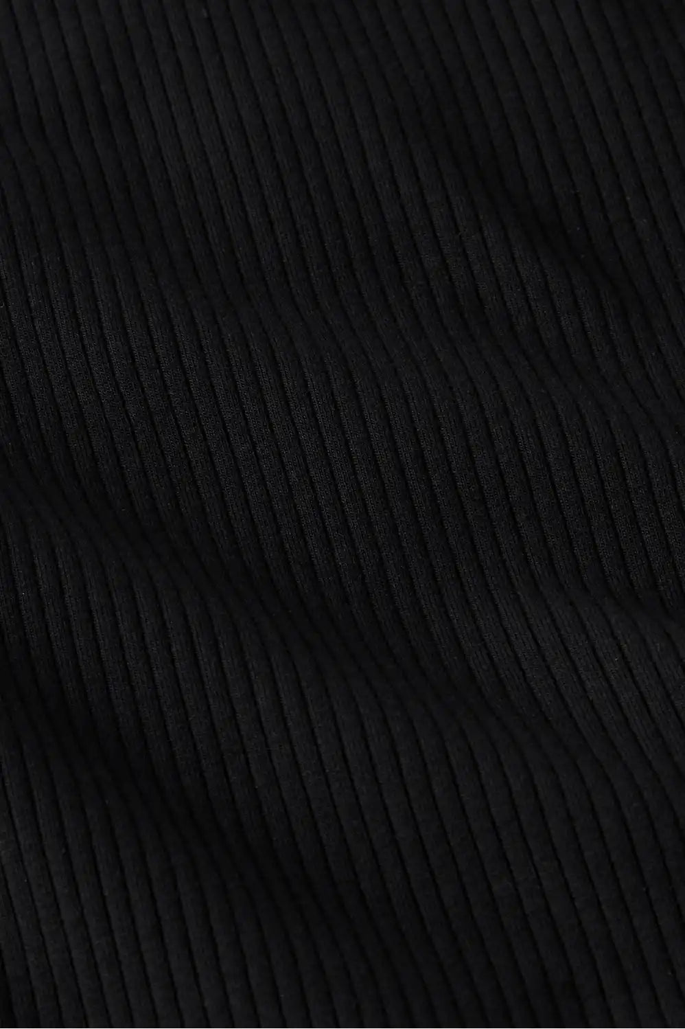 High Neck Rib Built-In Bra Tank