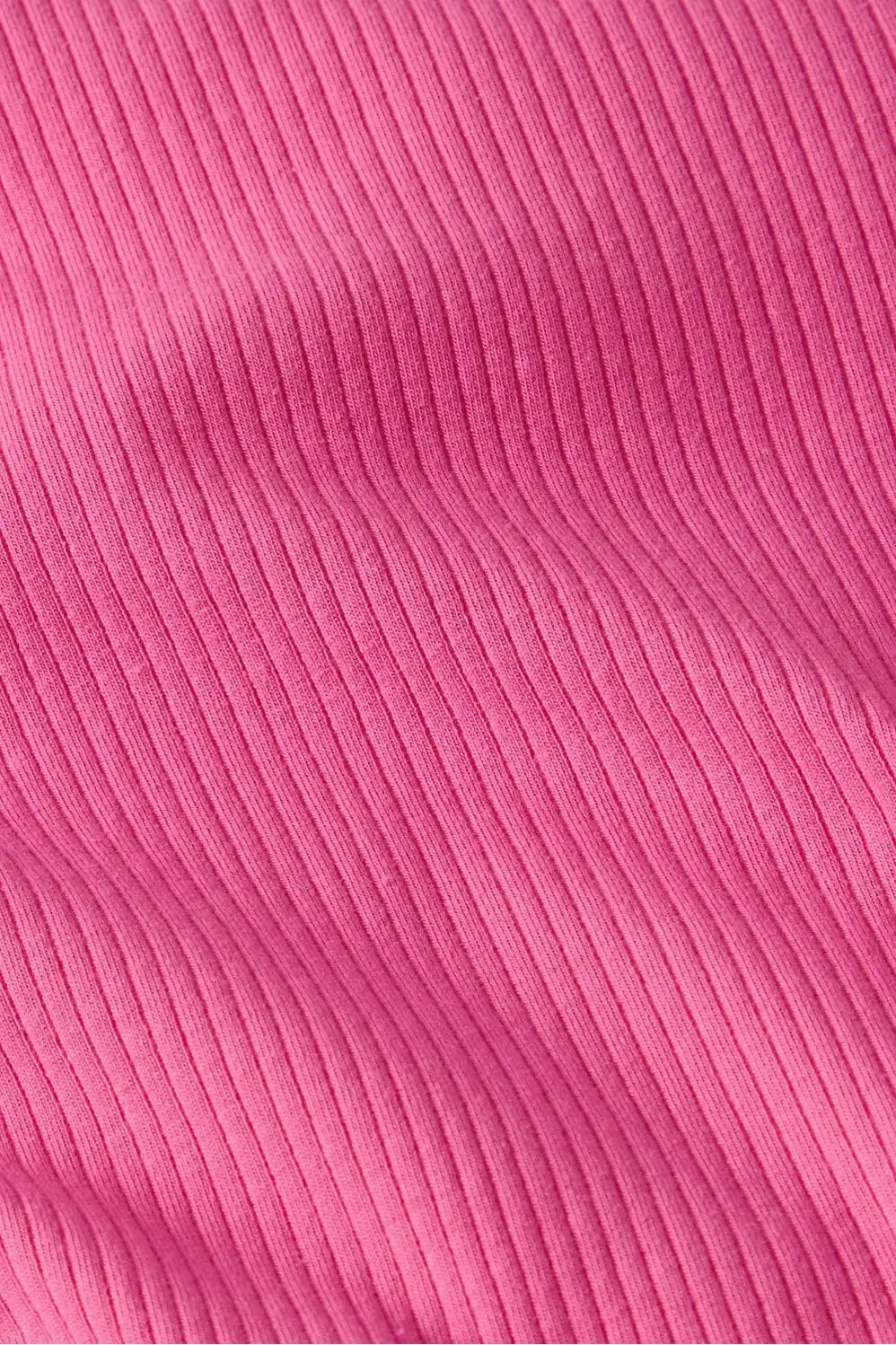High Neck Rib Built-In Bra Tank