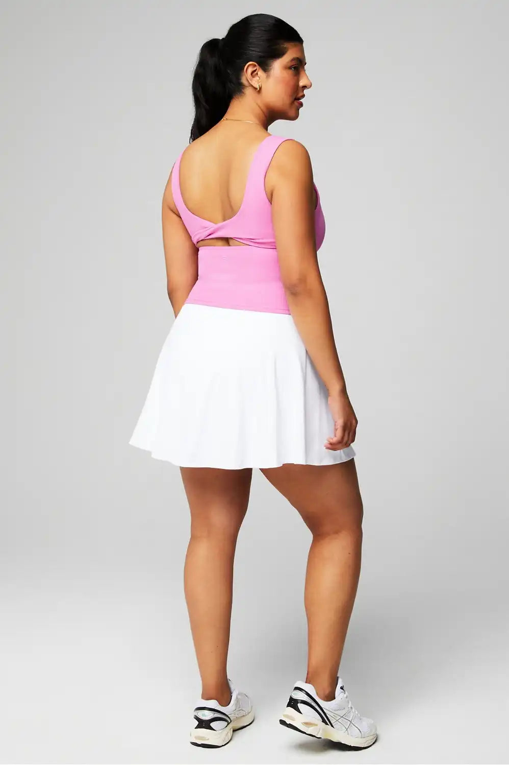 Oasis Rib Twist Built-In Bra Tank