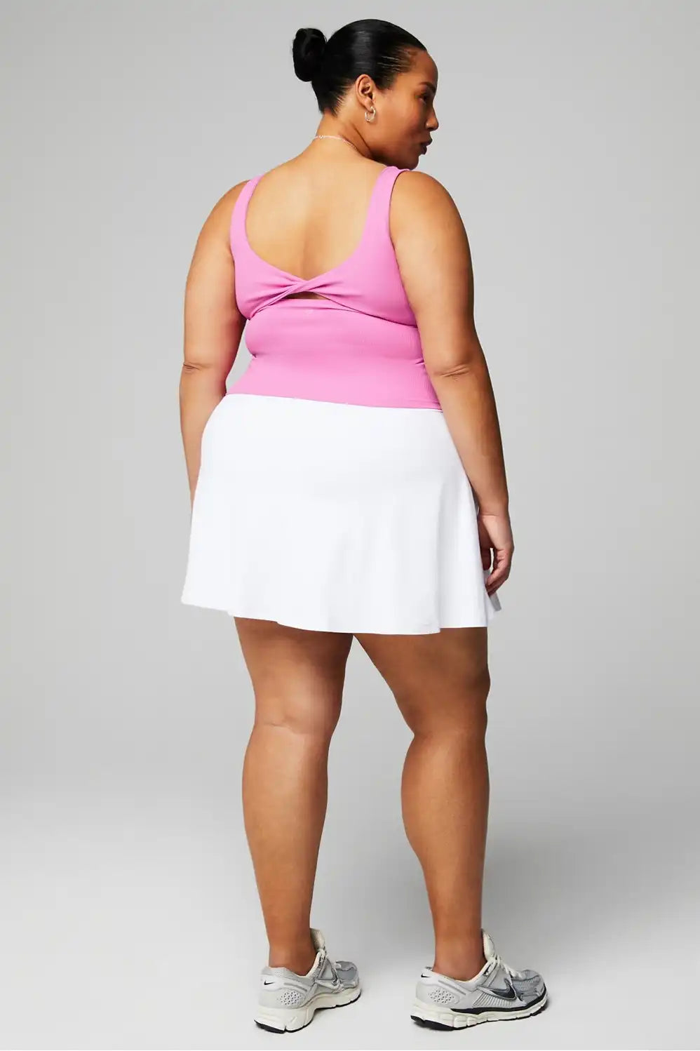 Oasis Rib Twist Built-In Bra Tank