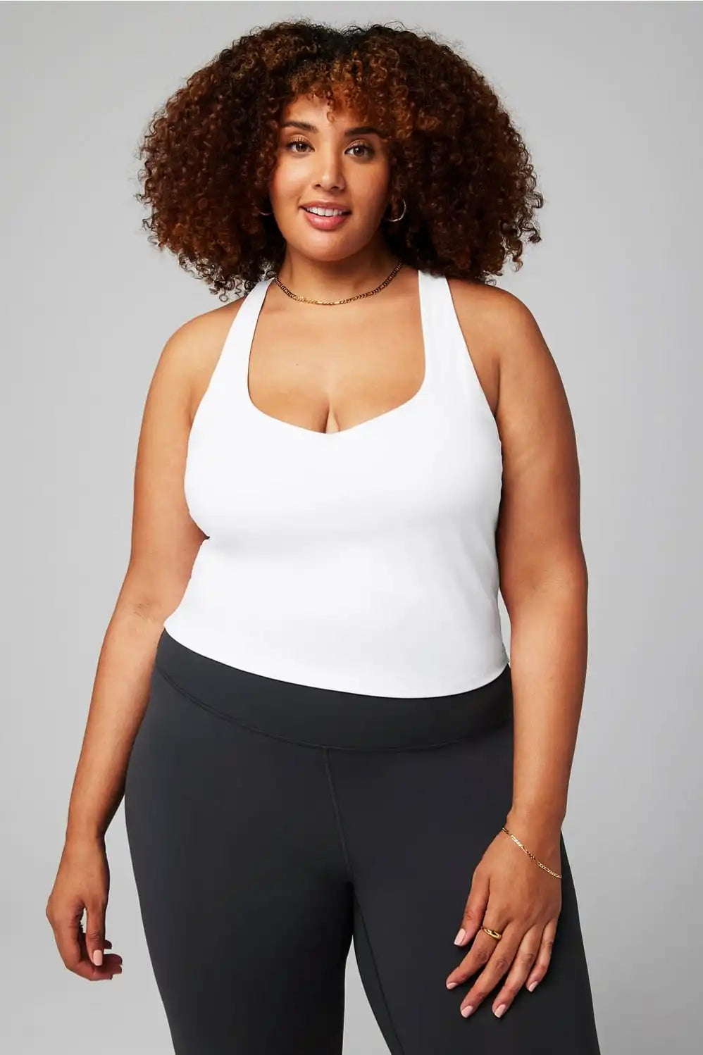 Anywhere Cropped Built-In Bra Tank