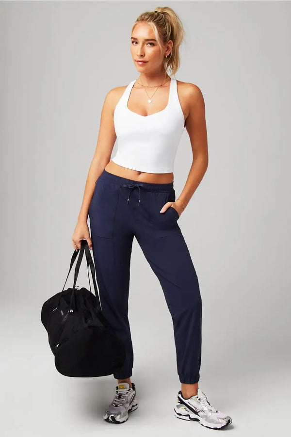 Anywhere Cropped Built-In Bra Tank