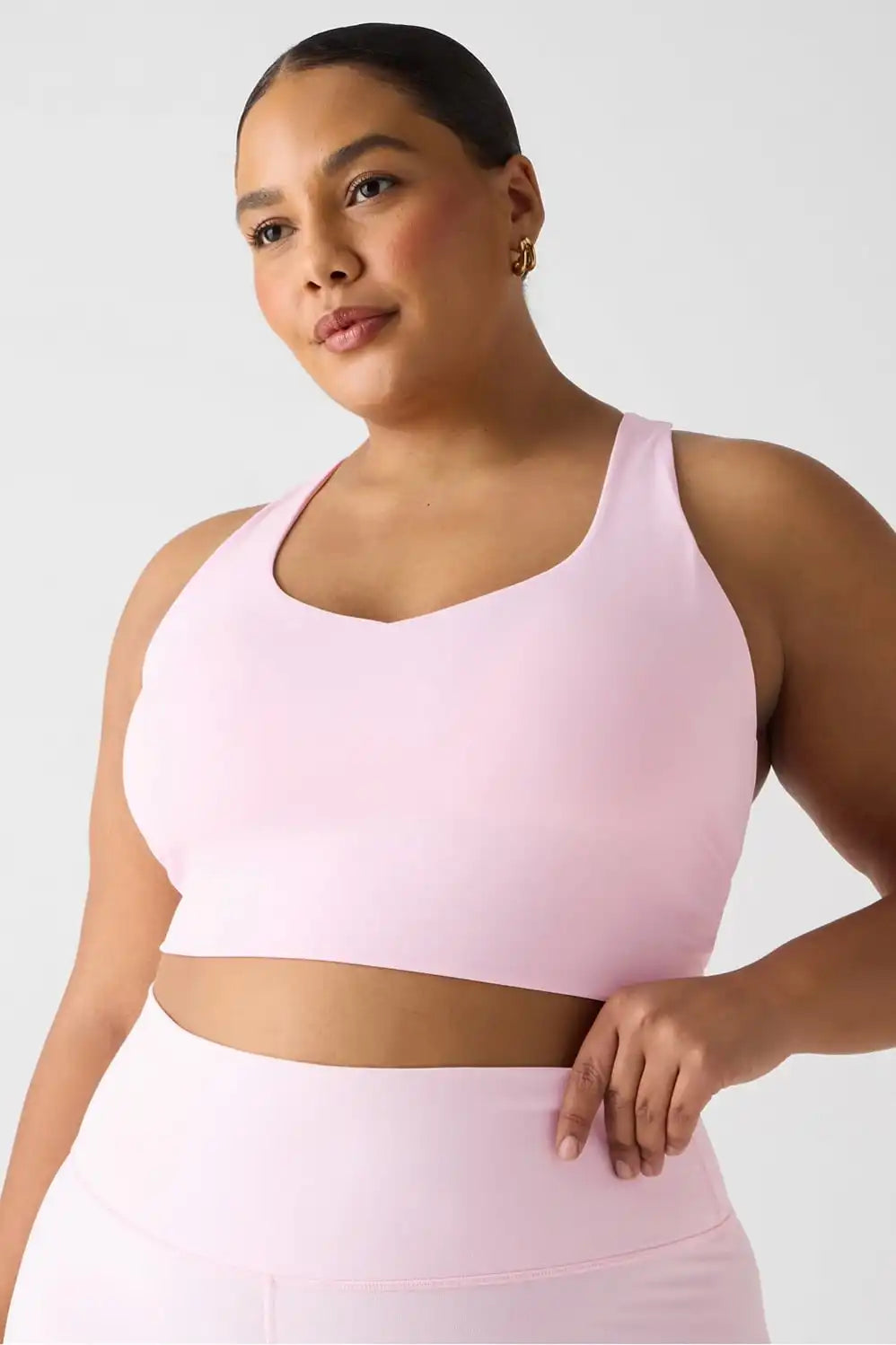 Anywhere Cropped Built-In Bra Tank
