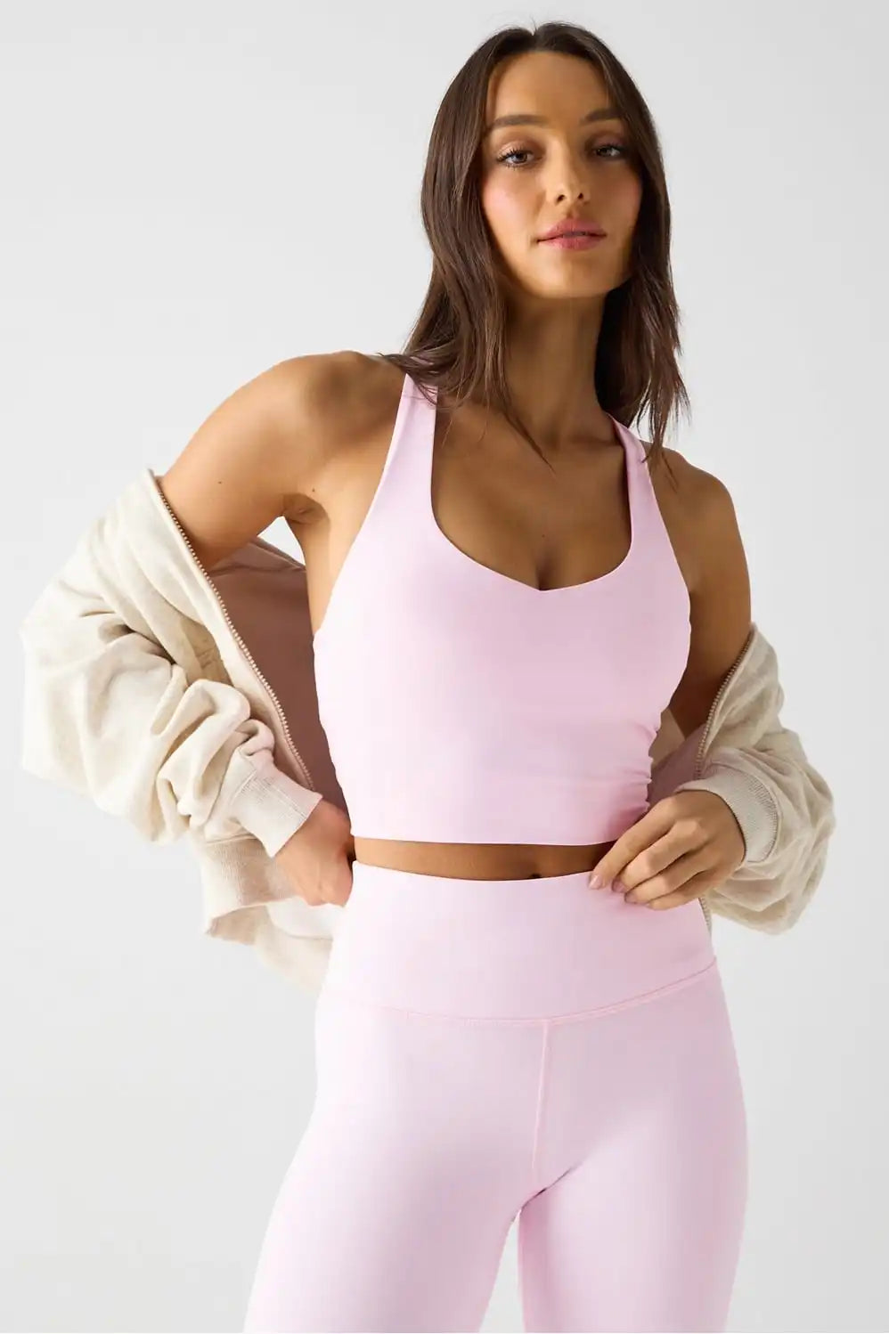 Anywhere Cropped Built-In Bra Tank Main image
