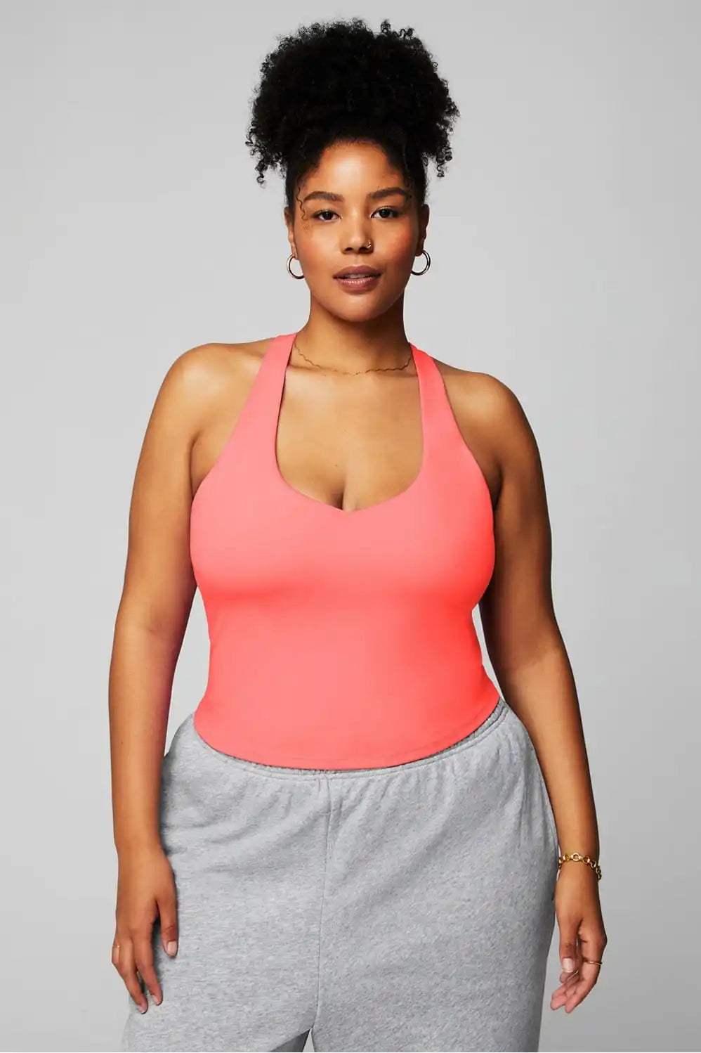 Anywhere Cropped Built-In Bra Tank