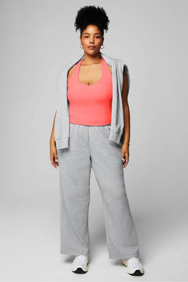 Anywhere Cropped Built-In Bra Tank