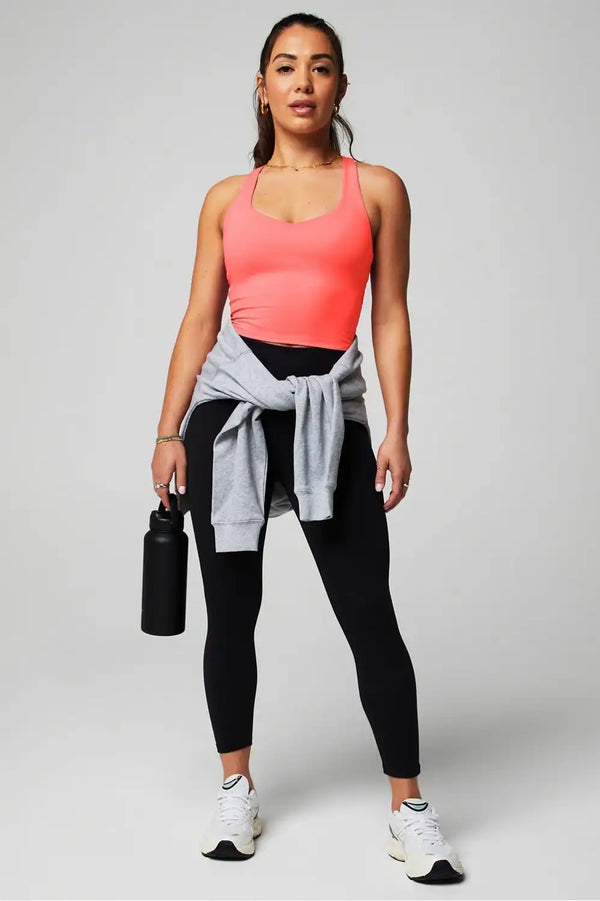 Anywhere Cropped Built-In Bra Tank