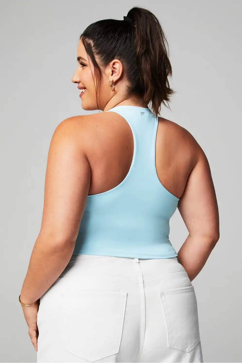 Anywhere Cropped Built-In Bra Tank