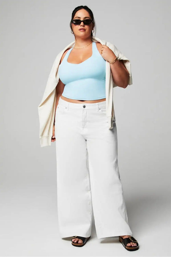 Anywhere Cropped Built-In Bra Tank