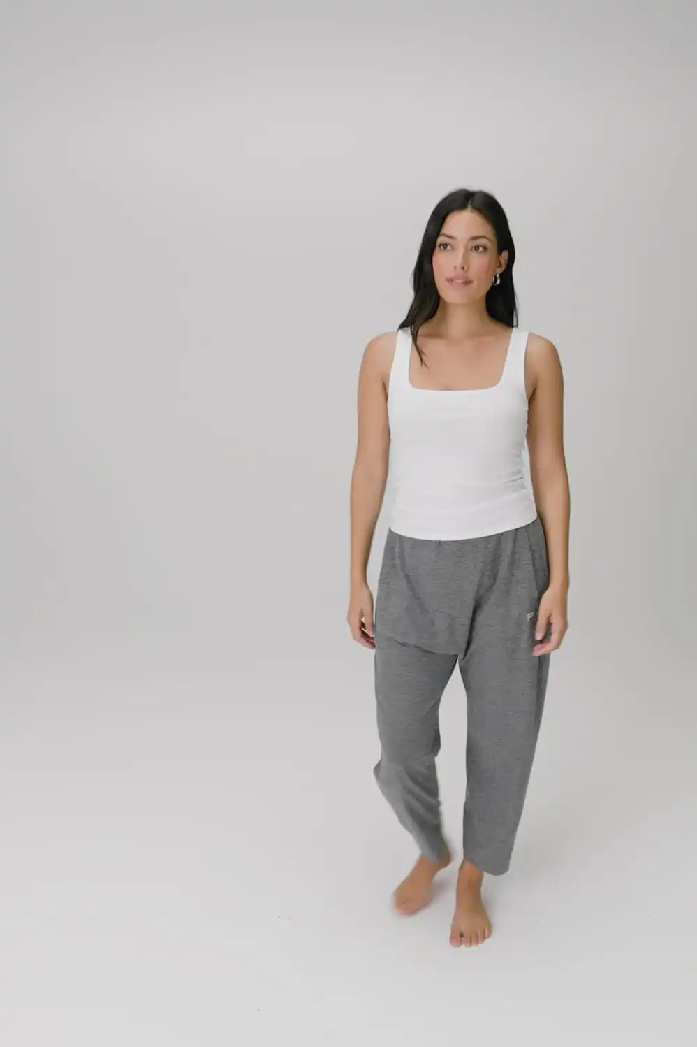 Daily Rib Square Neck Tank