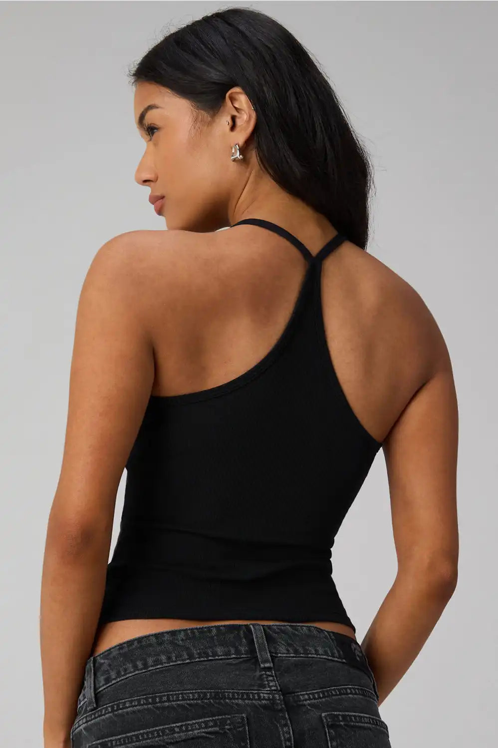 Modal Rib V-Neck Tank Secondary image
