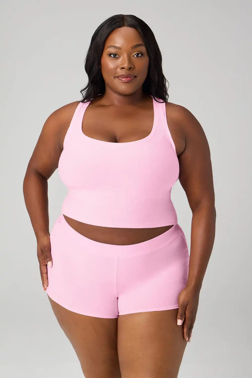 Soft Rib Cropped Tank