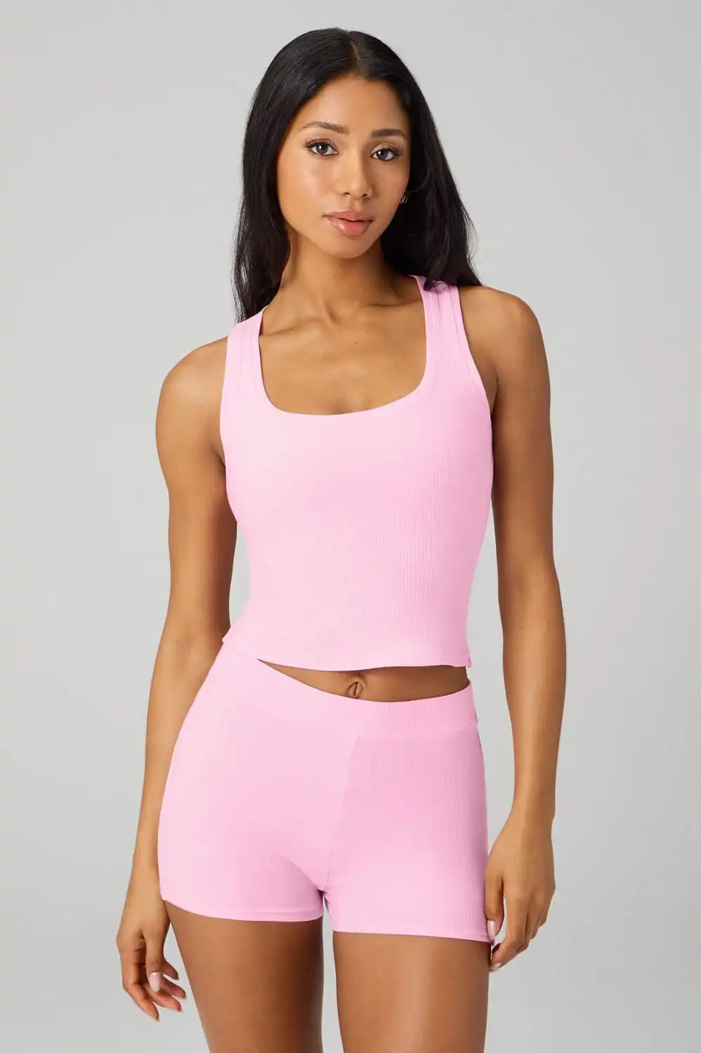 Soft Rib Cropped Tank