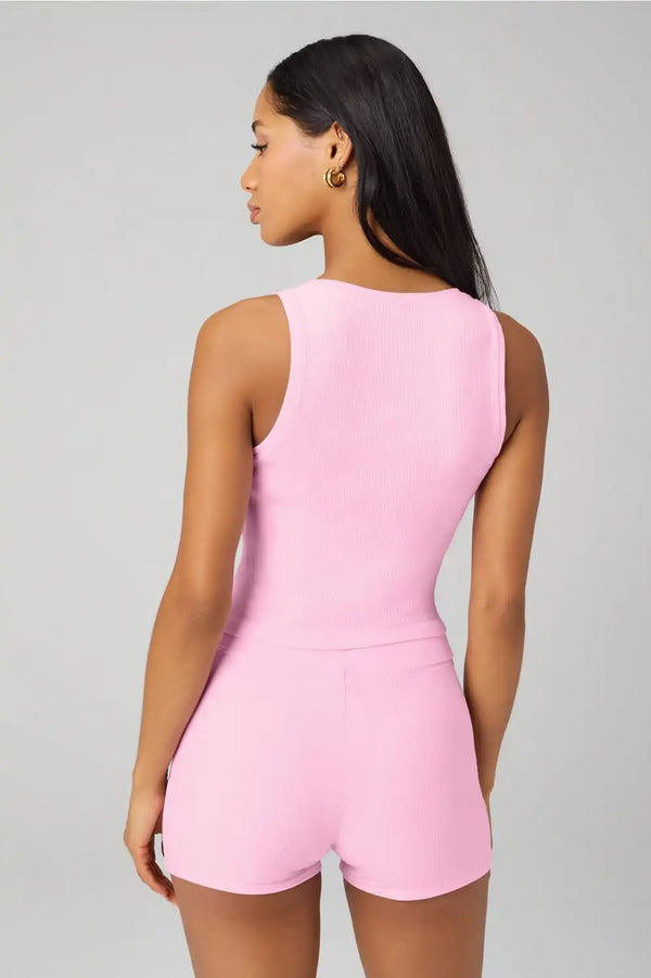 Soft Rib Cropped Tank