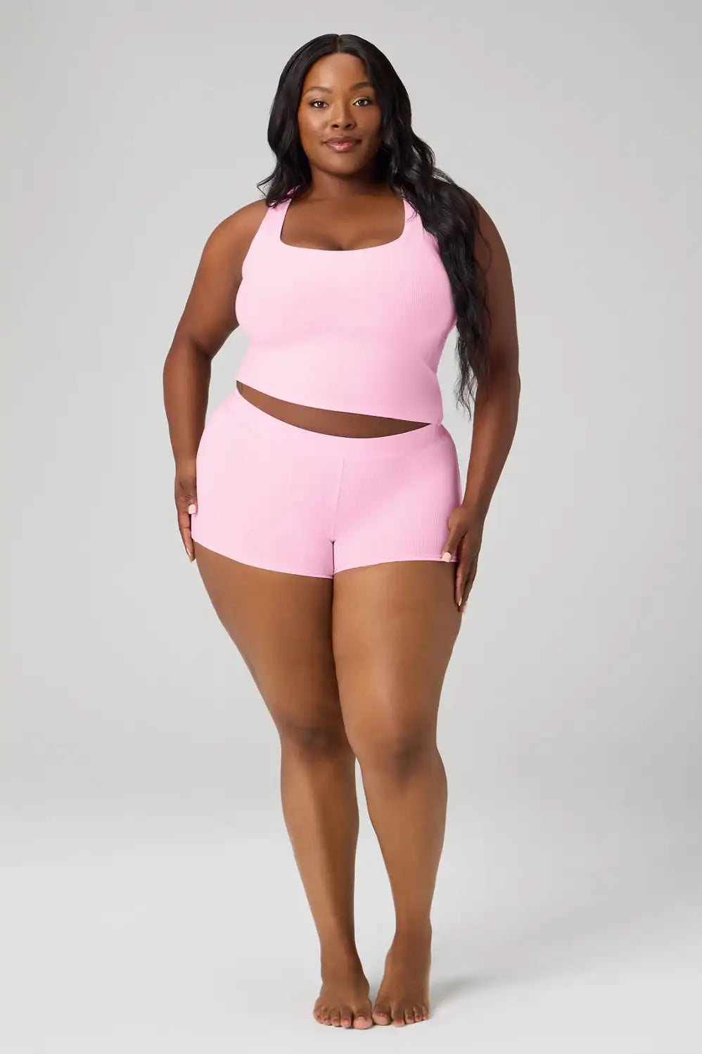 Soft Rib Cropped Tank