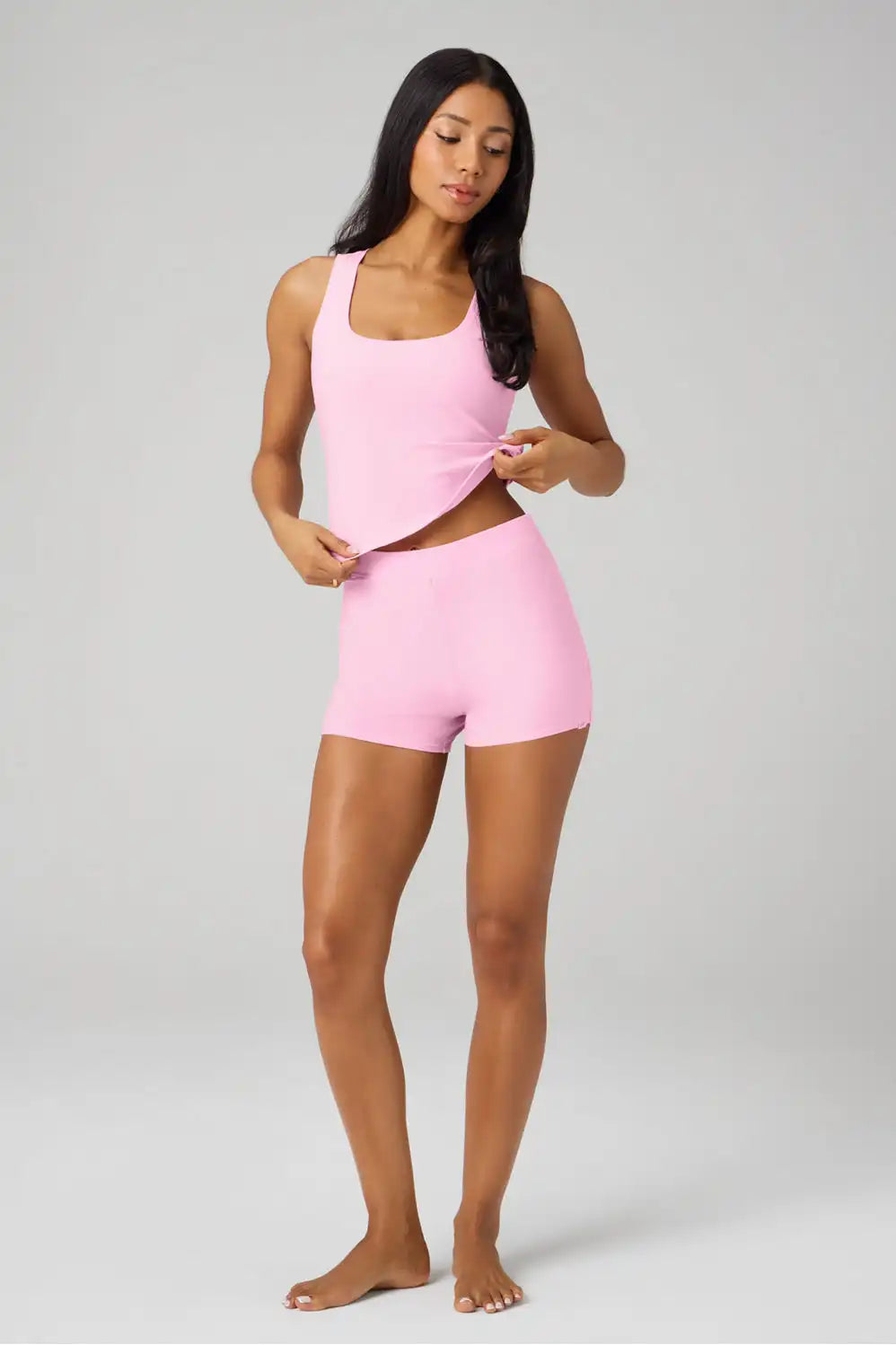 Soft Rib Cropped Tank