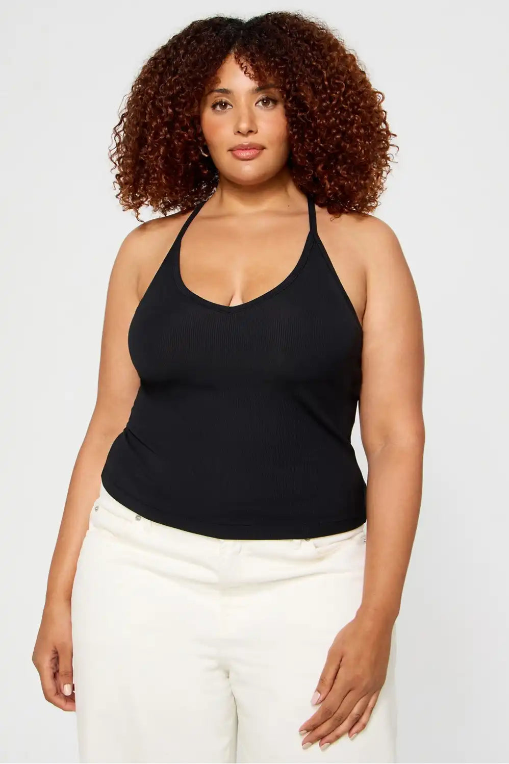 Modal Rib V-Neck Tank