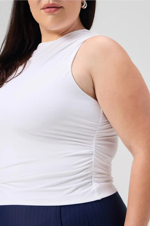 Sleek High Neck Top