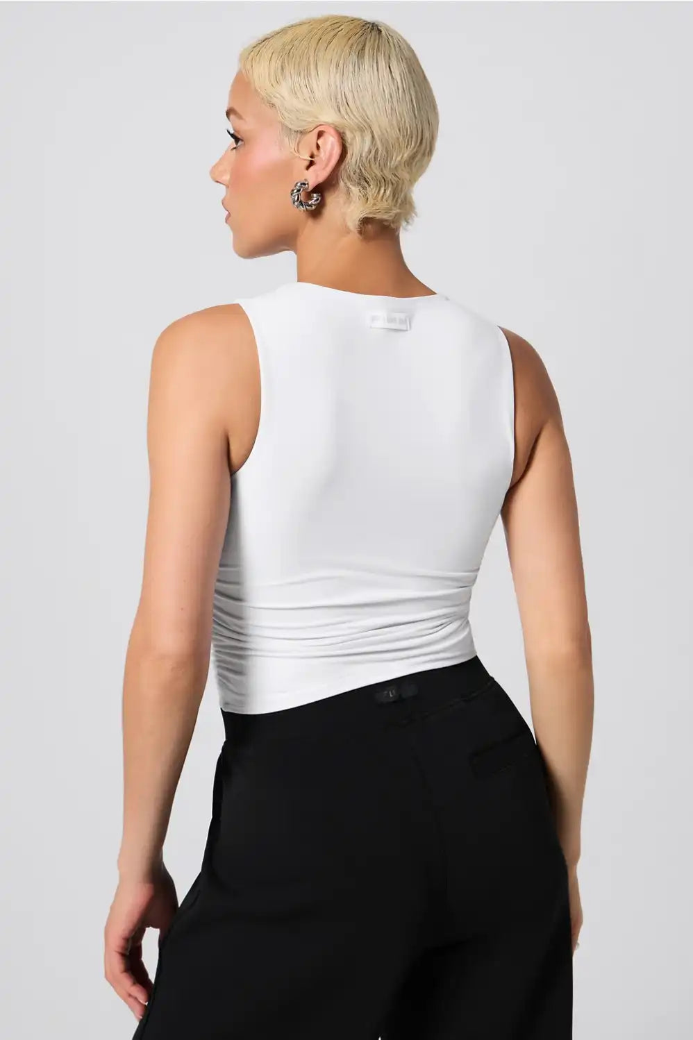 Sleek High Neck Top