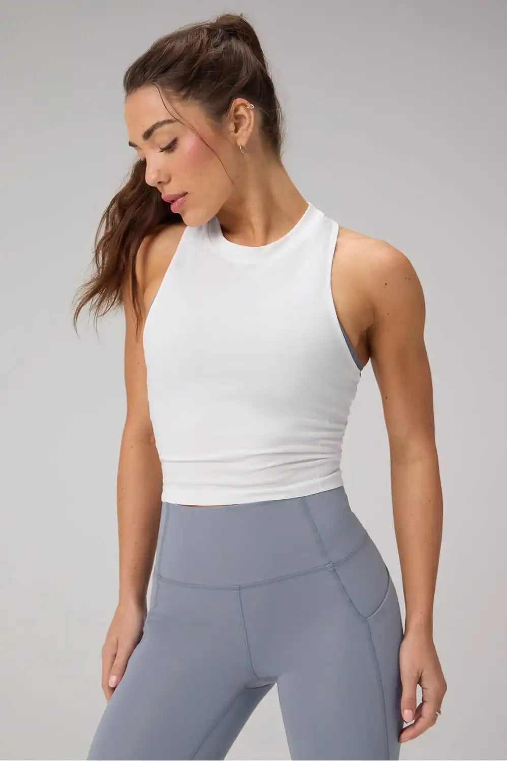 Feather Tech+ Racerback Cropped Tank Main image