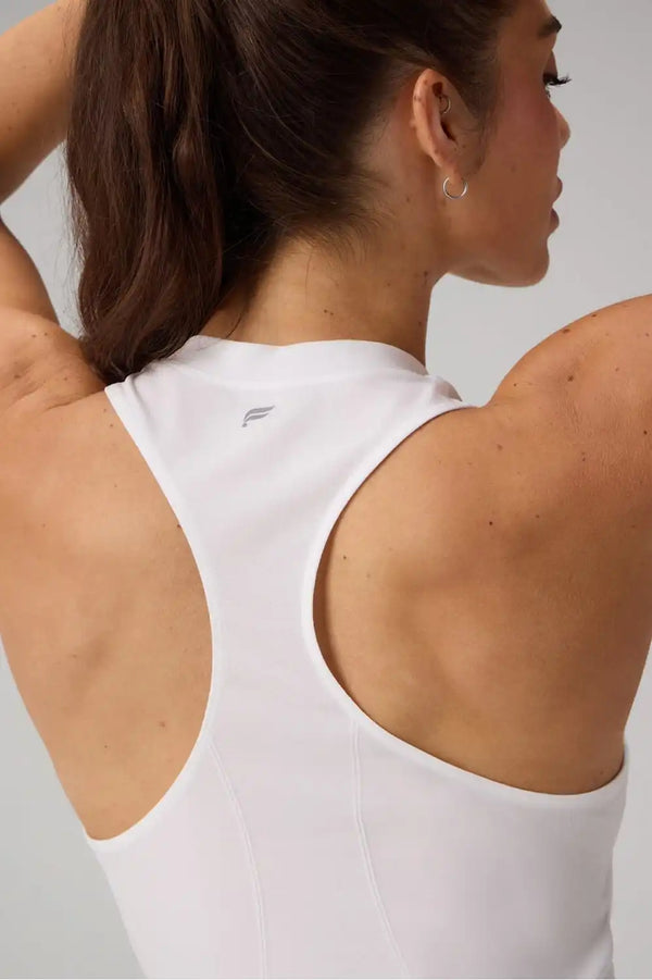Feather Tech+ Racerback Cropped Tank