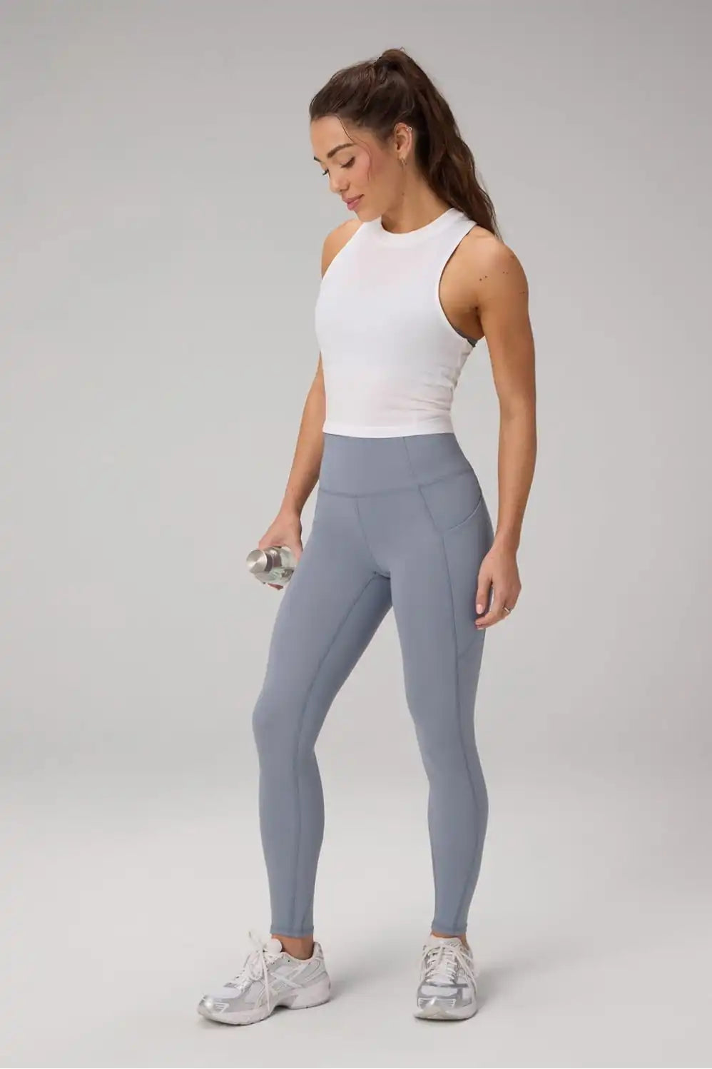 Feather Tech+ Racerback Cropped Tank