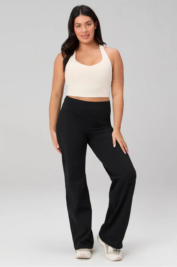 Anywhere Cropped Built-In Bra Tank