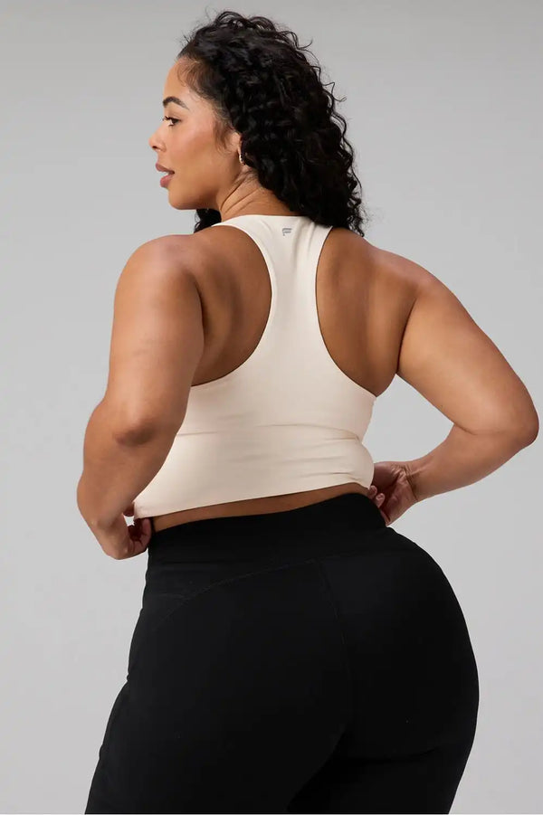 Anywhere Cropped Built-In Bra Tank