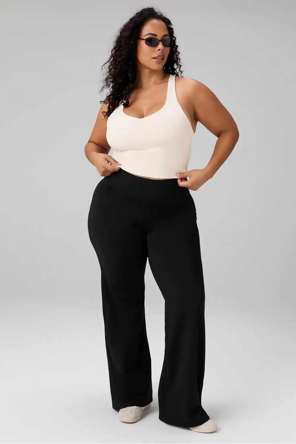 Anywhere Cropped Built-In Bra Tank
