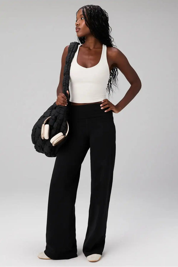 Anywhere Cropped Built-In Bra Tank