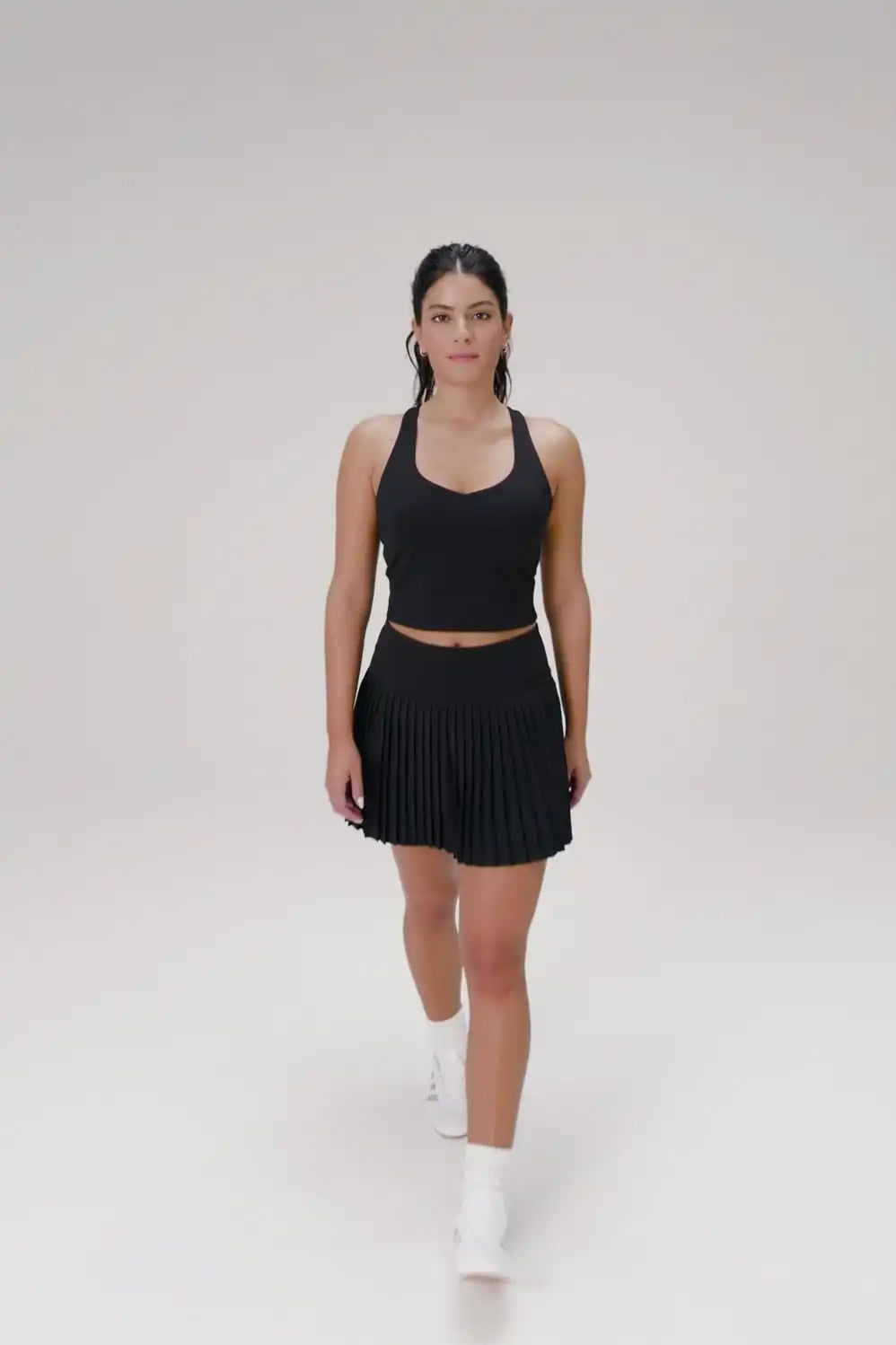 Anywhere Cropped Built-In Bra Tank