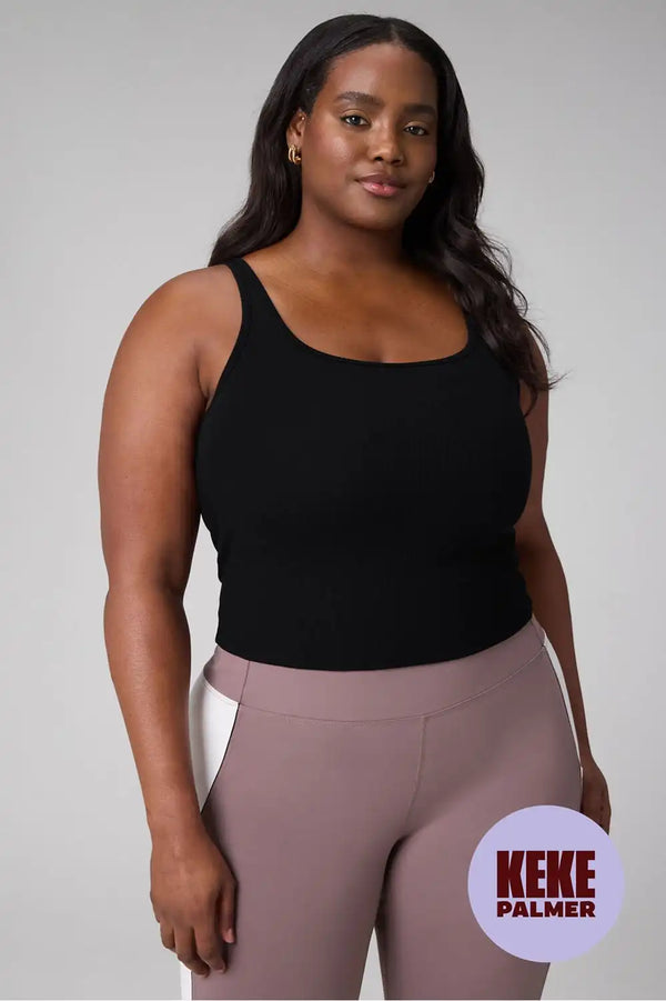 Modal Rib Cropped Tank