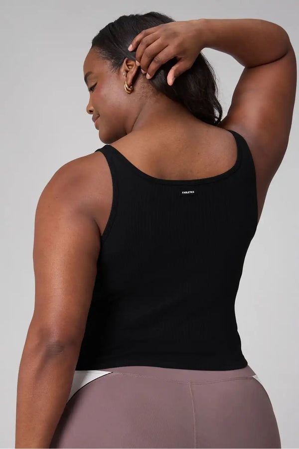 Modal Rib Cropped Tank
