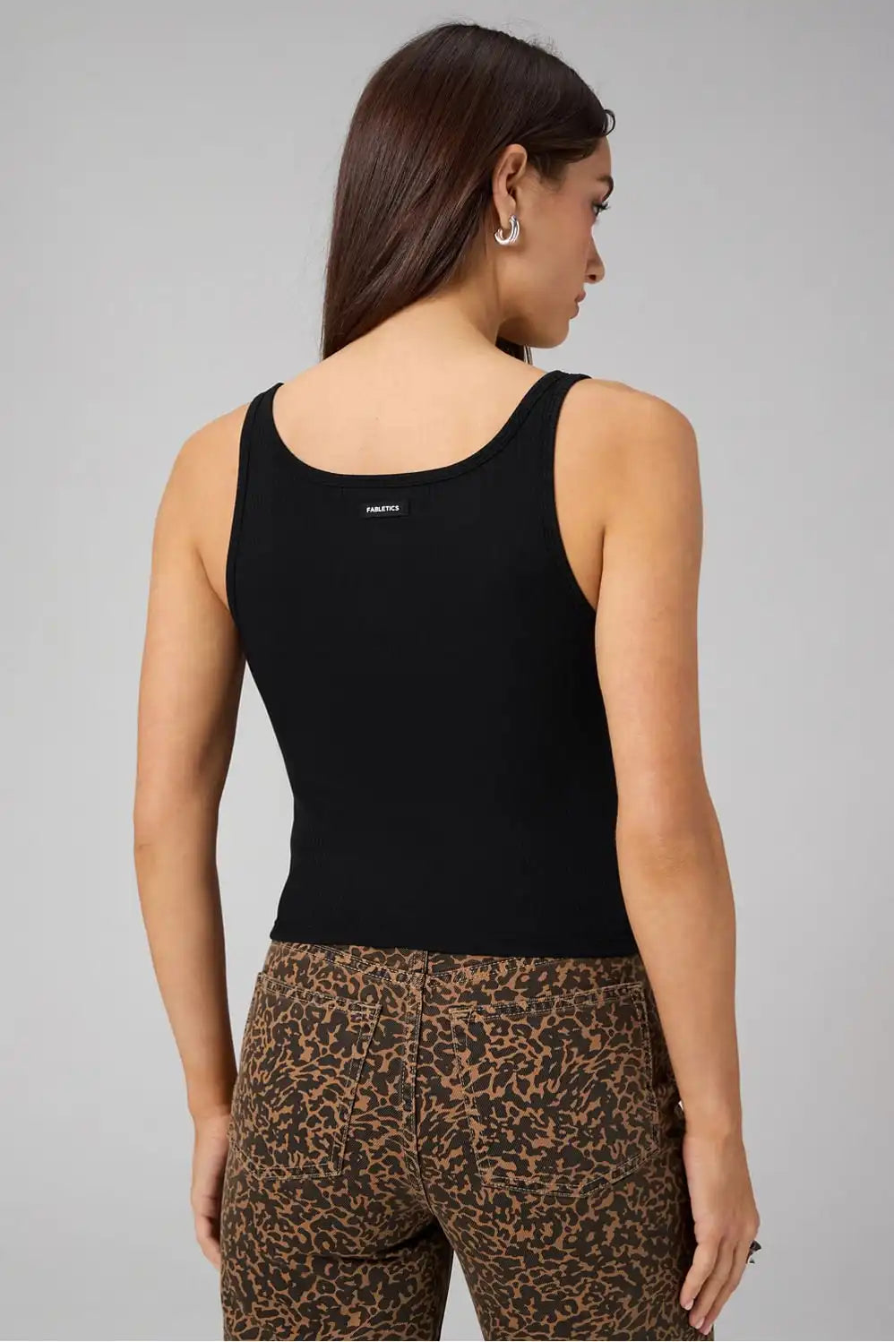 Modal Rib Cropped Tank Secondary image