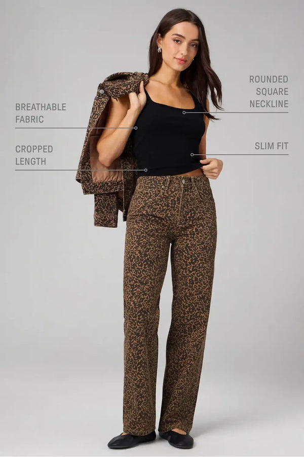 Modal Rib Cropped Tank