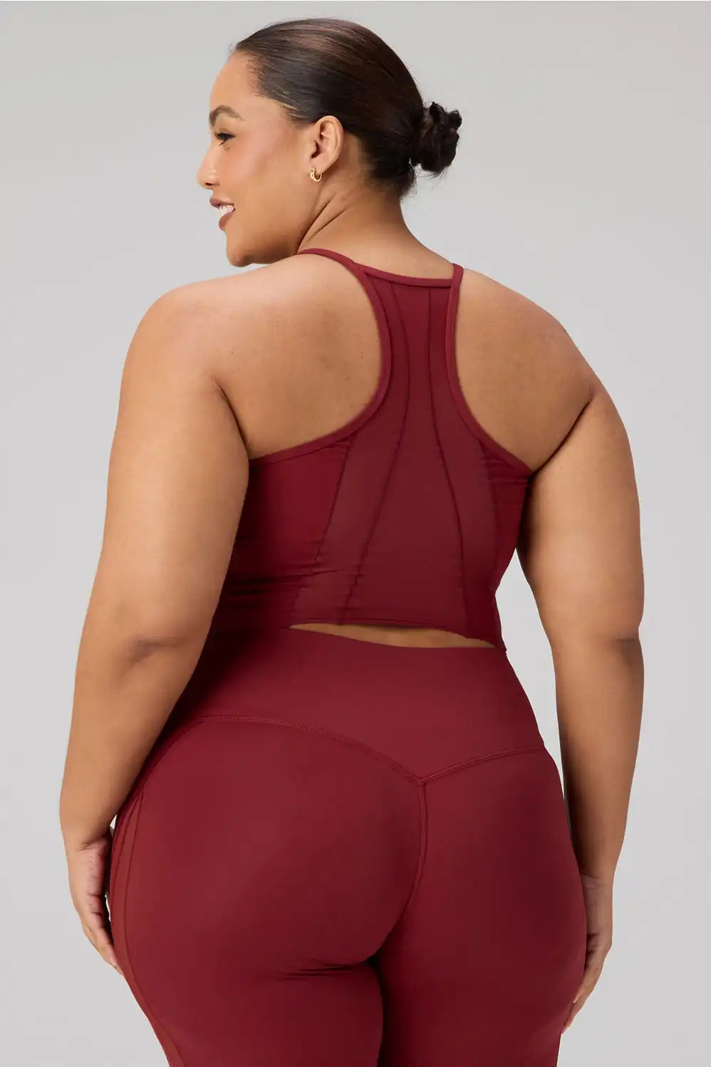 PureLuxe Mesh Built-In Bra Tank