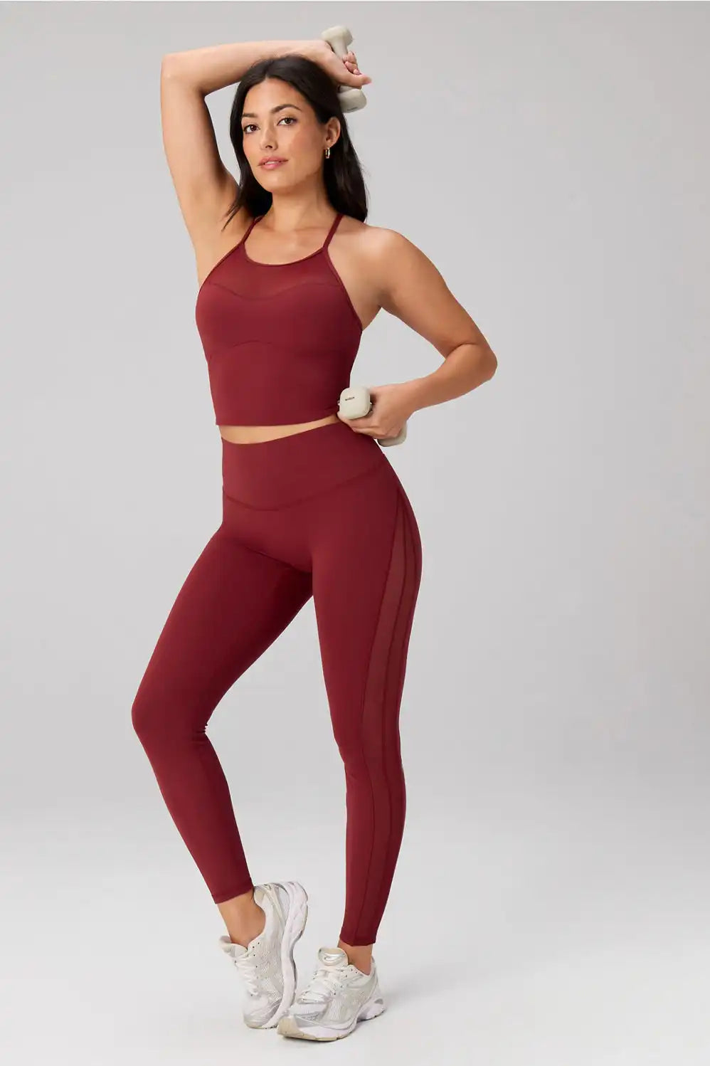 PureLuxe Mesh Built-In Bra Tank