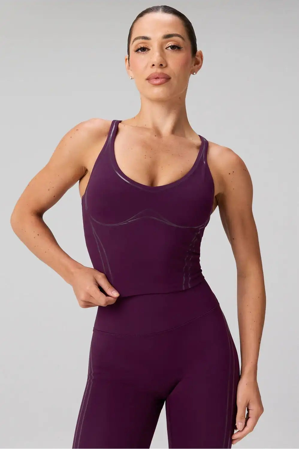 Pureluxe Push-Up Built-In Bra Tank