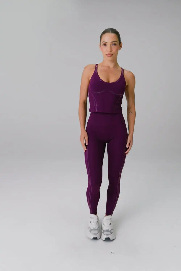 Pureluxe Push-Up Built-In Bra Tank
