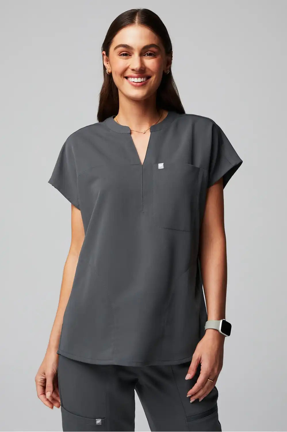 Evolve Oversized Scrub Top Secondary image