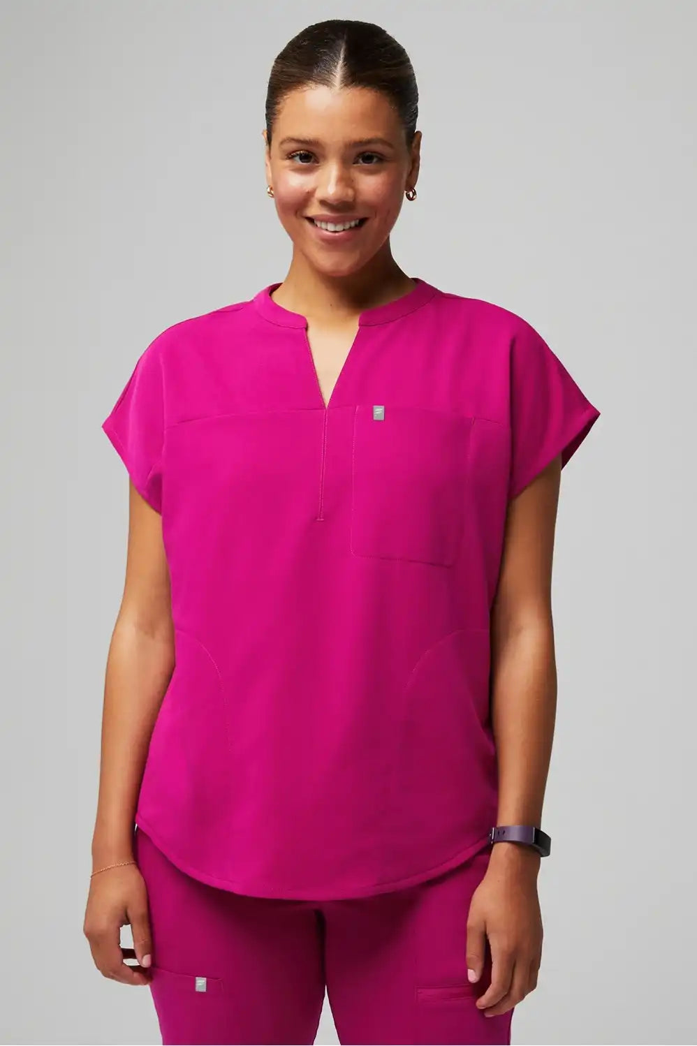 Evolve Oversized Scrub Top Main image