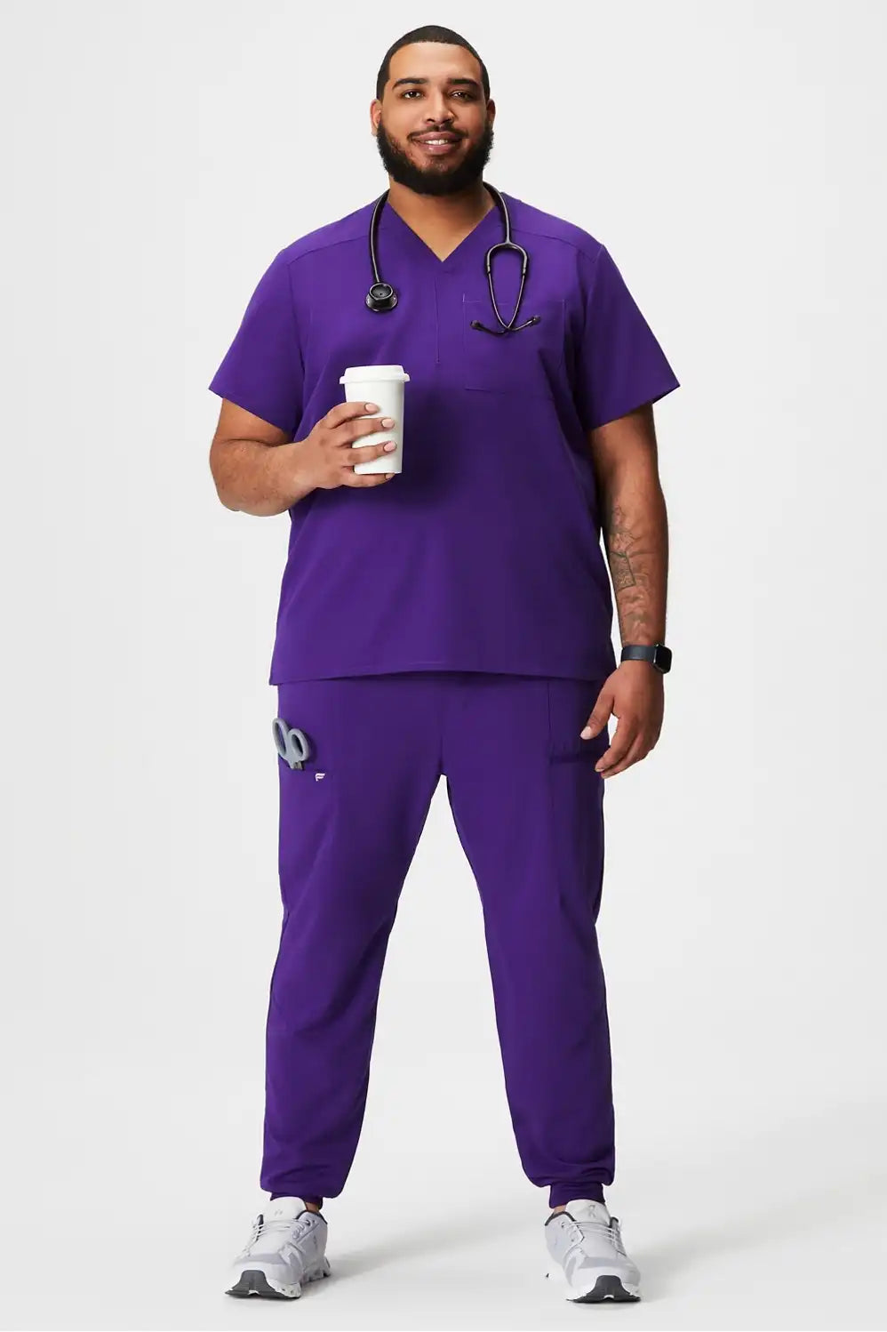 Helix Scrub Top