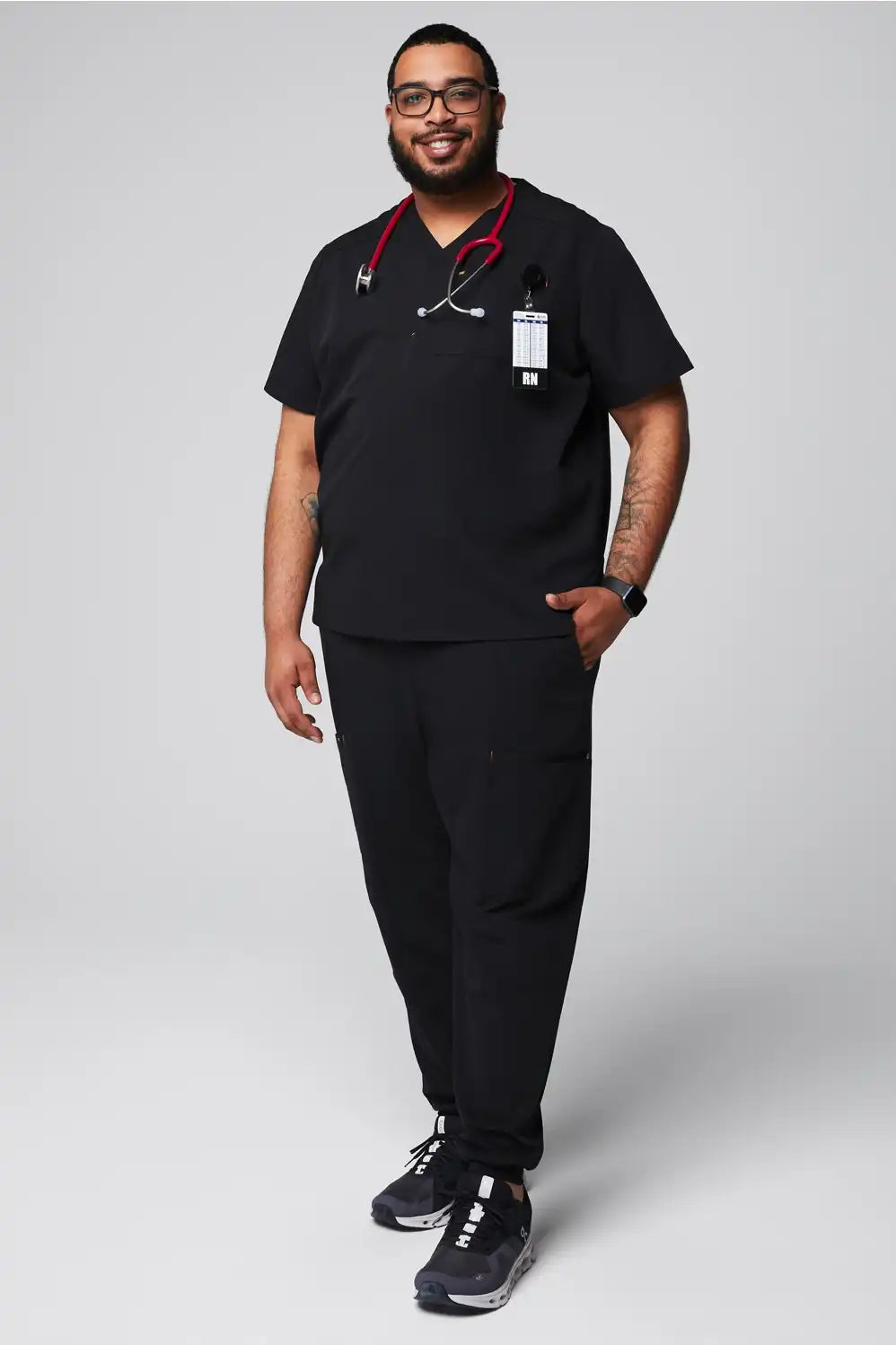 Helix Scrub Top