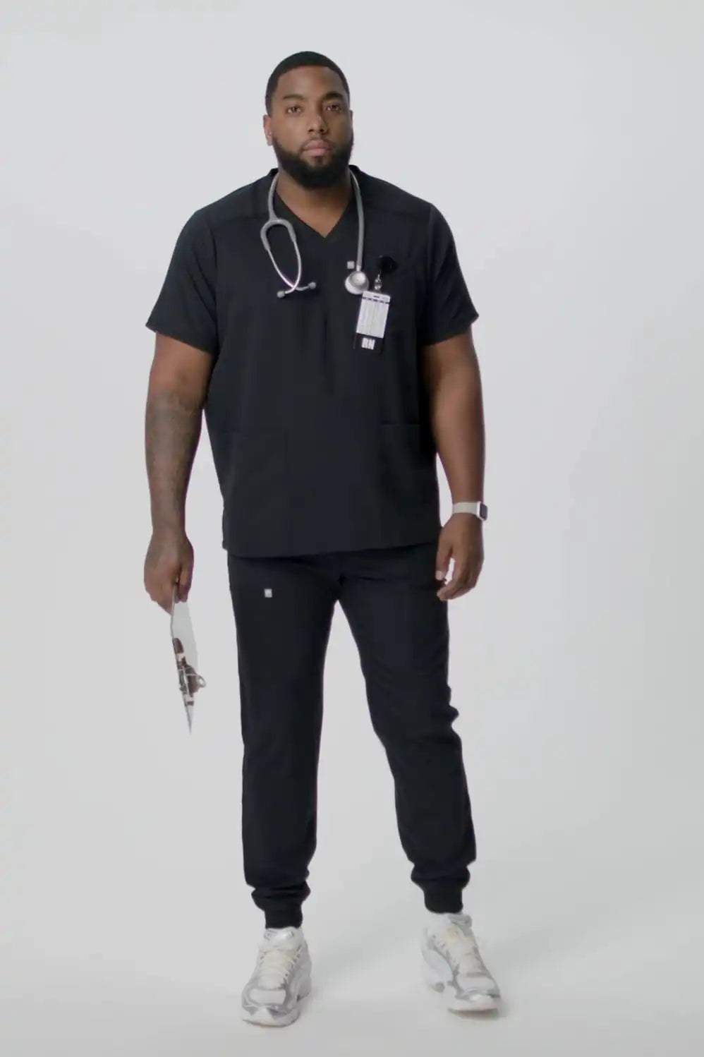 Helix Scrub Top