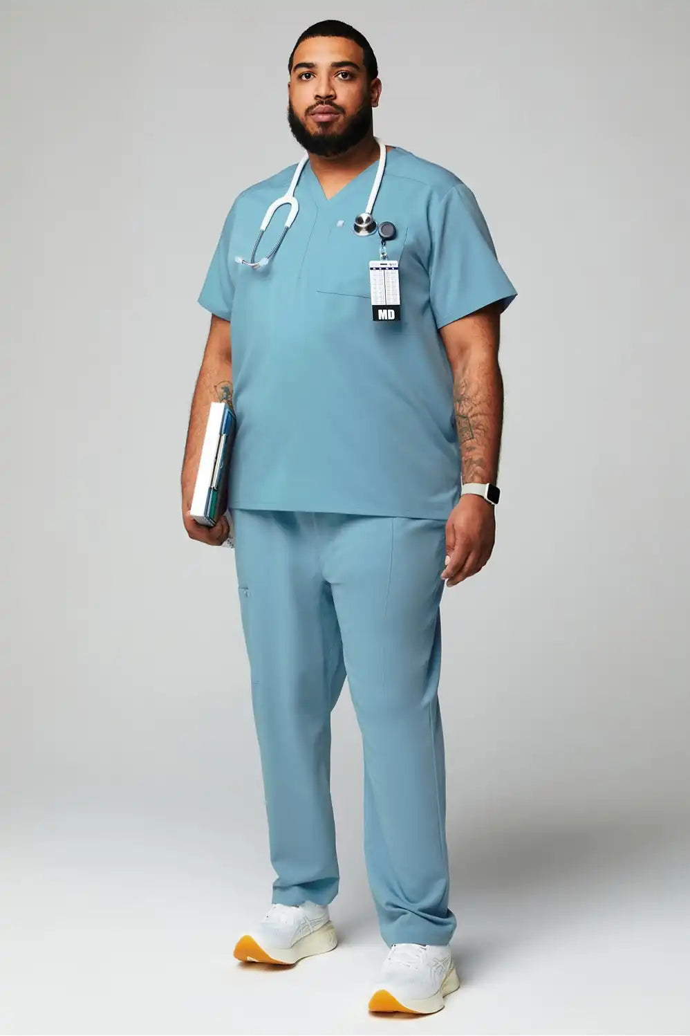 Helix Scrub Top