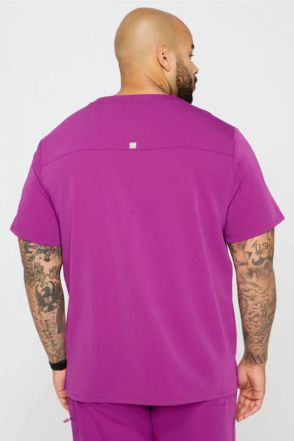 Helix 1-Pocket Scrub Top