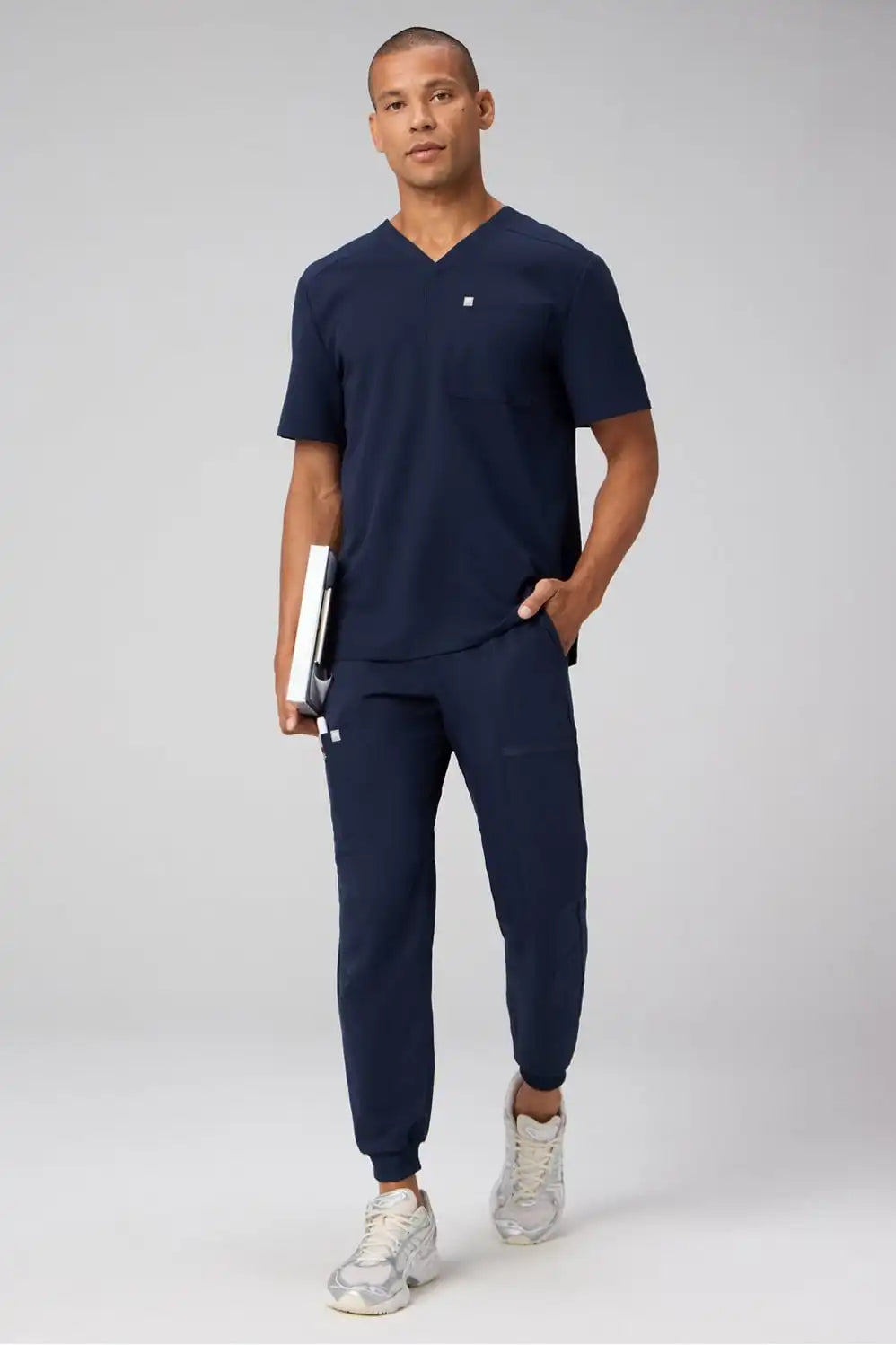 Helix 1-Pocket Scrub Top