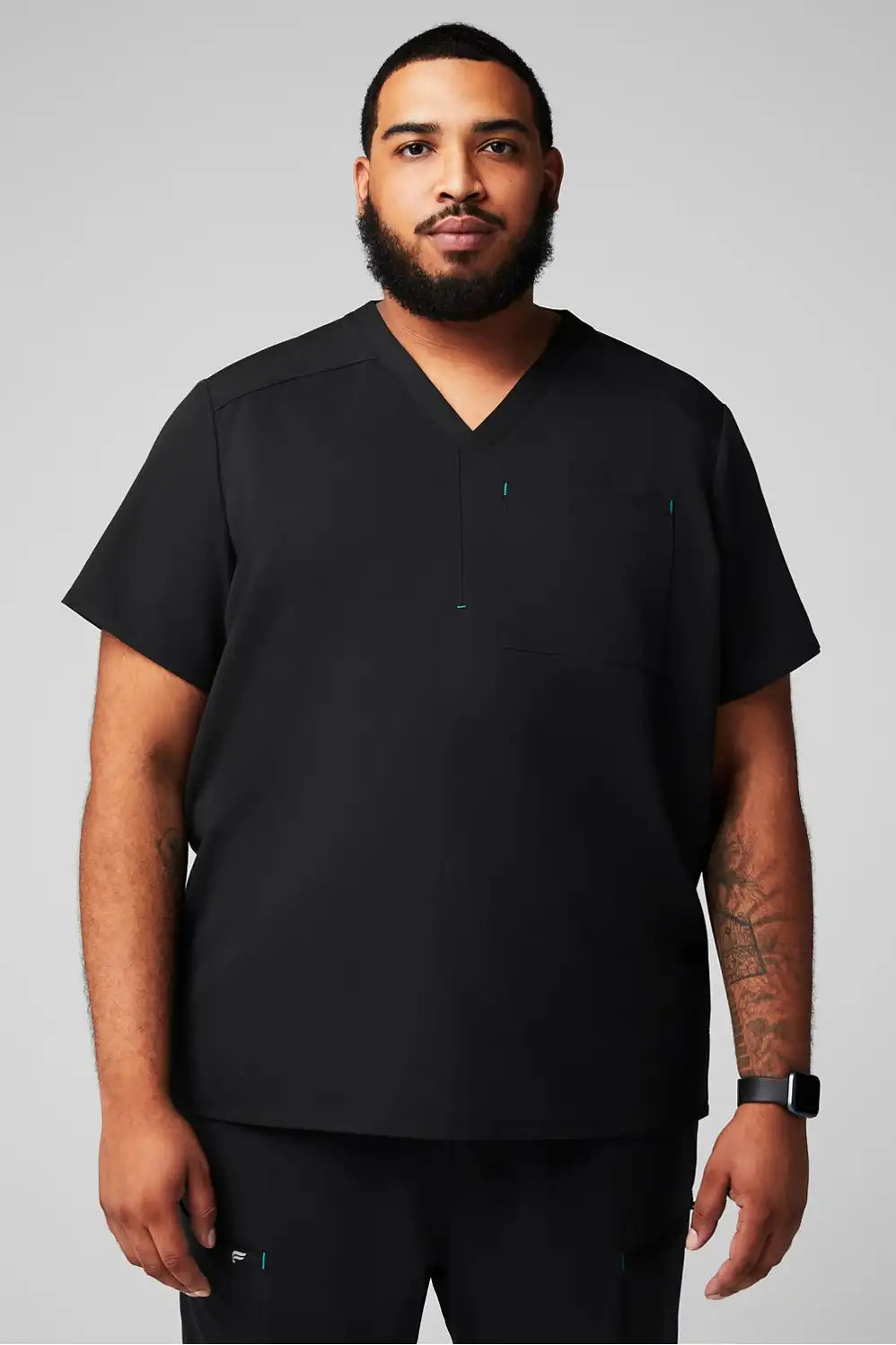Helix 1-Pocket Scrub Top