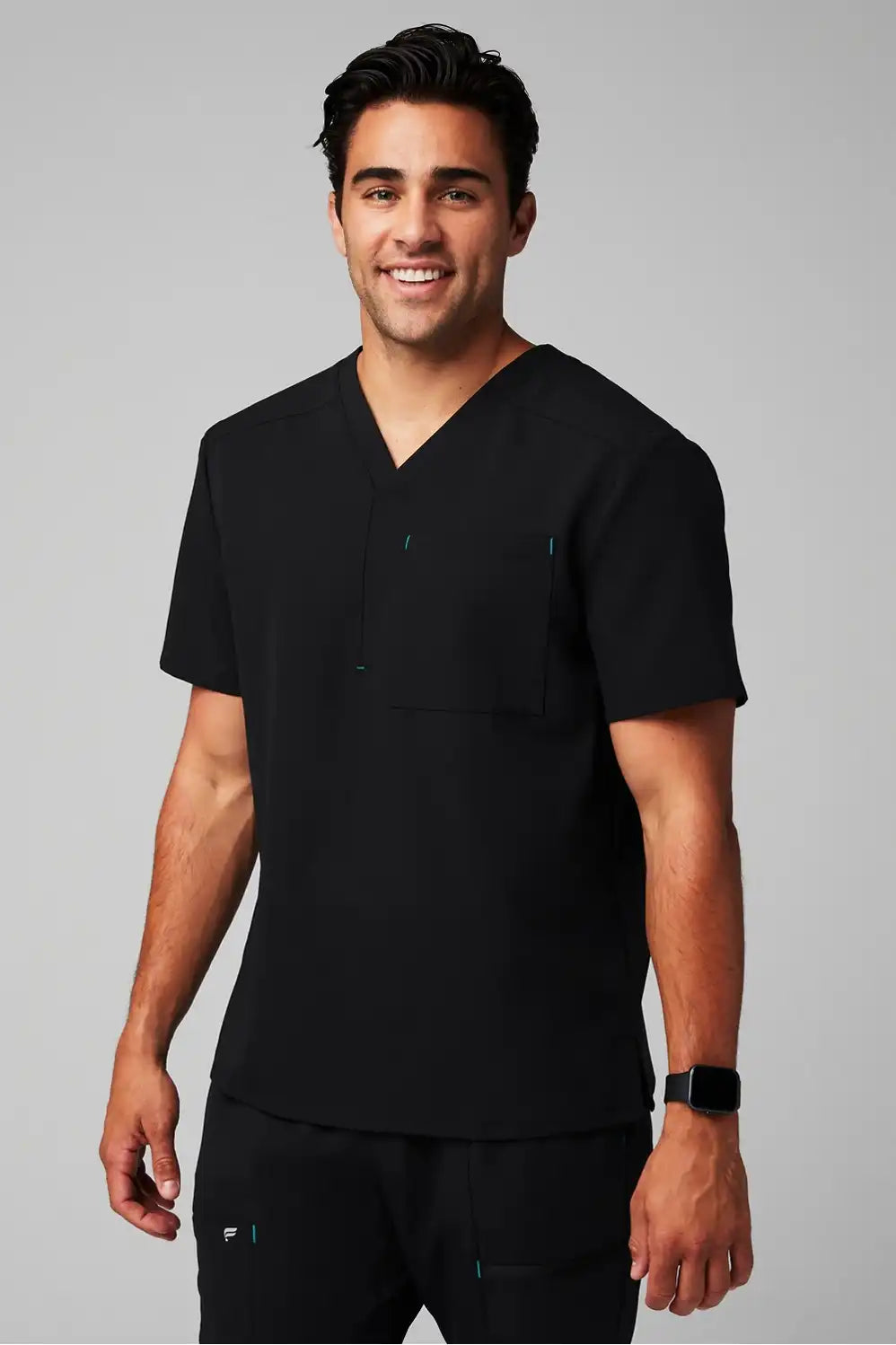 Helix 1-Pocket Scrub Top